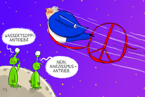 Cartoon: Trump im Höhenflug (medium) by leopold maurer tagged trump,usa,gaza,israel,frieden,hamas,waffenstillstand,geiseln,heimkehr,netanjahu,narzissmus,selbstliebe,höhenflug,präsident,verhandlungen,leopold,maurer,cartoon,karikatur,trump,usa,gaza,israel,frieden,hamas,waffenstillstand,geiseln,heimkehr,netanjahu,narzissmus,selbstliebe,höhenflug,präsident,verhandlungen,leopold,maurer,cartoon,karikatur