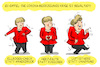 Cartoon: eu gipfel corona (small) by leopold maurer tagged corona,covid,eu,hilfe,krise,begrüssung,merkel