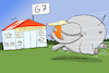 Cartoon: G7 Treffen in Kanada (small) by leopold maurer tagged g7,trump,kanada,treffen,staatschefs,krisen,krieg,israel,iran,nahost,energie,transatlantik,zölle,wirtschaft,elefant,porzellanladen,ukraine,russland,leopold,maurer,karikatur,cartoon