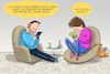 Cartoon: Social Media (small) by leopold maurer tagged studie,social,media,tic,toc,instagramm,kognitive,fähigkeit,aufmerksamkeit,konzentration,gehirn,jugendliche,minderjährig,verbot,erwachsen,sucht,droge,leopold,maurer,cartoon,illustration