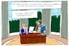 Cartoon: trump und die medien (small) by leopold maurer tagged trump,bannon,usa,steuererklärung,medien,zuspielen,ablenken,präsident,berater,oval,office
