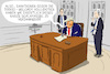 Cartoon: usa sanktionen türkei (small) by leopold maurer tagged usa,türkei,sanktionen,nordsyrien,konflikt,trump