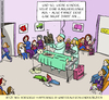 Cartoon: vorsorgehappening (small) by leopold maurer tagged rauchfrei,antiraucher,medizin,vorsorge,krankenkassen,patient,kinder,kinderarzt
