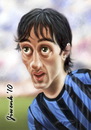 Cartoon: Diego Milito (small) by Jiwenk tagged diego milito