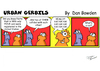 Cartoon: Urban gerbils. 4 cars (small) by Danno tagged cartoon comic strips traditional humor funny