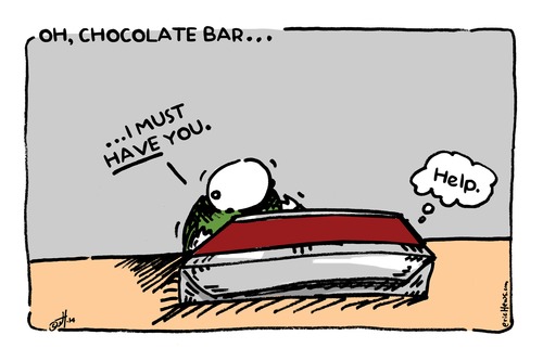 Cartoon: Chocolate Bar (medium) by ericHews tagged chocolate,candy,addiction,theobromide,sweet,want,need,tooth,teeth
