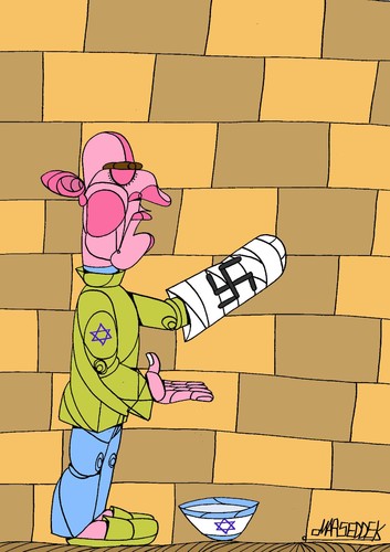 Cartoon: the Holocaust (medium) by omar seddek mostafa tagged about,the,holocaust