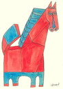 Cartoon: horse (small) by omar seddek mostafa tagged horse