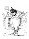 Cartoon: olle Männer 78 (small) by cosmo9 tagged old,man,olle,männer,batman