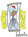 Cartoon: Tempus fugit (small) by jrcheca tagged time,tempus,fugit,carpe,diem