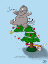 Cartoon: Weihnachtsfant (small) by Grikewilli tagged elefant weihnachten christmas xmas weihnachtsbaum lametta nadeln kugeln schleife dezember geschenke tierreich vorfreude christkind silvester zwischen den jarhen feiertage weihnachtsmann santa claus tree baum tanne gift happy frohe