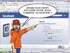 Cartoon: A Facebook promise (small) by Mike Spicer tagged zuckerbook,cartoon,satire,humor
