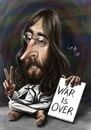 Cartoon: John Lennon (small) by lea tagged john,lennon