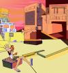 Cartoon: City (small) by Manka tagged illustration,city,people,drawing