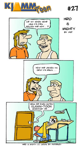 Cartoon: Klamm Toons (medium) by Astu tagged fun