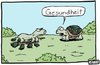Cartoon: Schildkroetz (small) by Astu tagged turtles schildkroeten fun