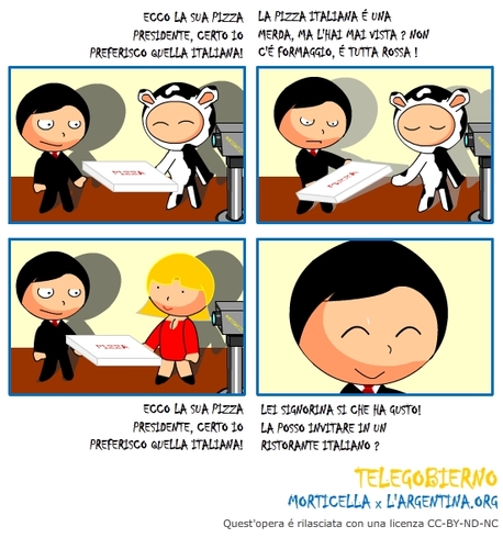 Cartoon: Telegobierno 4 (medium) by morticella tagged striscia,fumetto,comics,anime,manga,morticella,gratis,freee