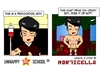 Cartoon: US lesson 0 Strip 31 (small) by morticella tagged uslesson0,unhappy,school,morticella,manga,technique