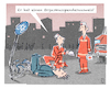 Cartoon: Organspender (small) by Jan Rieckhoff tagged organ,spender,ausweis,sanitaeter,erste,hilfe,verkehr,unfall,verletzte,not,arzt,auto,cartoon,witz,comic,jan,rieckhoff