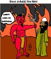 Cartoon: Anwar al-Awlaki new home (small) by Mewanta tagged anwar,al,awlaki
