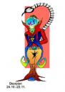 Cartoon: scorpion (small) by hype tagged character,scorpion,farbe,bunt,sternzeichen