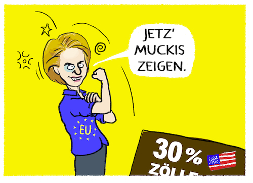 EU arbeitet an Gegenzöllen... EU arbeitet an Gegenzöllen...