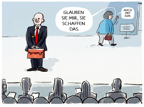 Cartoon: Kanzler Olaf (medium) by markus-grolik tagged merkel,scholz,kanzlernachfolge,deutschland,groko,ampel,merkel,scholz,kanzlernachfolge,deutschland,groko,ampel