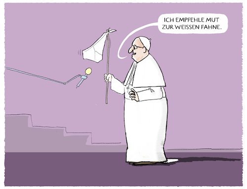 Papst zum Ukrainekrieg..