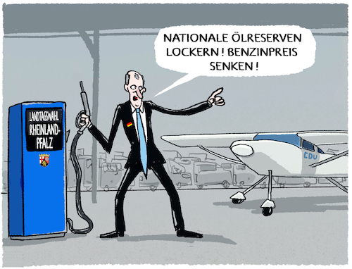 Cartoon: Spritpreis-Alarm... (medium) by markus-grolik tagged merz,reiche,benzinpreis,oelreserven,lockern,landtagswahlen,waehler,autofahrer,fossile,abhaengigkeit,deutschland,tankstellen,oelkonzerne,oelpreis,irankrieg,merz,reiche,benzinpreis,oelreserven,lockern,landtagswahlen,waehler,autofahrer,fossile,abhaengigkeit,deutschland,tankstellen,oelkonzerne,oelpreis,irankrieg