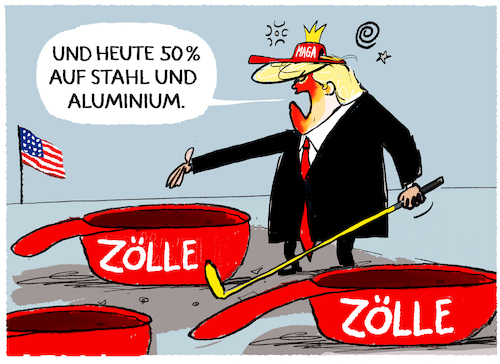 Trump kündigt neue Zölle an Trump kündigt neue Zölle an