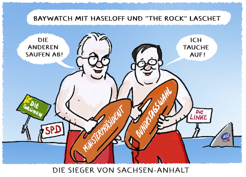 Union schwimmt...