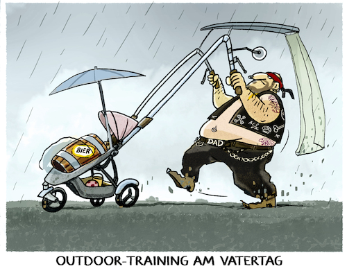 Cartoon: Wetteraussichten... (medium) by markus-grolik tagged vatertag,chopper,mann,maenner,bier,familie,rolle,vaeter,papa,maennertag,feiertag,vaterrolle,klischee,outdoor,training,vatertag,chopper,mann,maenner,bier,familie,rolle,vaeter,papa,maennertag,feiertag,vaterrolle,klischee,outdoor,training