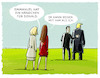 Cartoon: ... (small) by markus-grolik tagged donald,emmanuel,melania,usa,europa,frankreich