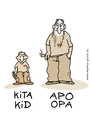 Cartoon: APO Opa (small) by markus-grolik tagged jugend,familie,generationen