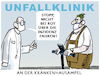 Cartoon: Bayernweit... (small) by markus-grolik tagged krankenhausampel,bayern,soeder,pandemie,impfquote,wahlkampf,csu,inzidenz,corona,delta,roller,ampel,unfaelle