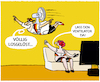 Cartoon: Gruppensieger-Euphorie... (small) by markus-grolik tagged fans,hitze,fussball,wm,usa,dfb,deutschland,nagelsmann,gruppenspiel,elfenbeinkueste,mann,frau,ventilator,losgeloest,hymne,undav,team