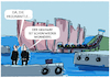Cartoon: Feemantle Highway.... (small) by markus-grolik tagged abwracken,tanker,containerschiff,freemantel,highway,autos,autobahnen,umwelt,katastrophe,wattenmeer