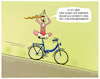 Cartoon: Guter Rutsch! (small) by markus-grolik tagged jahreswechsel,silvester,neujahr,neues,jahr,gleiten,radeln,loslassen,achtsamkeit,ausgeglichenheit,blance,gleichgewicht,yoga,radfahren