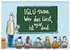 Cartoon: IGLU-Studie 2023 (small) by markus-grolik tagged iglu,studie,2023,deutschland,schule,grundschule,lesen,schreiben,bildung,lehrer,digitalisierung