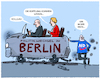 Cartoon: Neustart mit Groko (small) by markus-grolik tagged berlin,wegner,kai,cdu,buergermeister,franziska,giffey,rathaus,spd,linke,gruene,afd,deutschland,wahl,wahlen