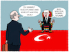 Cartoon: Scholz besucht Erdogan... (small) by markus-grolik tagged scholz,spd,ampel,gruene,erdogan,deutschland,tuerkei,ankara,waffenexporte,migration,drittlaender,fluechtlinge,doppelwumms,deal,waffen