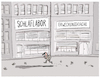 Cartoon: Semi somnambul... (small) by markus-grolik tagged somnambul,schlaflos,schlaf,schlaflabor,erweckungskirche,übermüdet,stress,überforderung,müdigkeit,ausgeschlafen