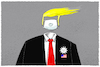 Cartoon: Trump-US-Corona.. (small) by markus-grolik tagged trump,us,corona,virus,usa,epidemie,pandemie,covid,19