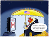 Cartoon: Trumps Golden Dome (small) by markus-grolik tagged praesident,trump,maga,us,usa,kanada,bundesstaat,golden,dome,schutzschirm,raketenabwehr,militaer,ruestung,aufrüstung,weltall,annexion