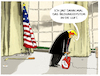 Cartoon: US-Bildungsministerium ... (small) by markus-grolik tagged us,praesident,donald,trump,maga,bildung,bildungssystem,demokratie,wissenschaft,usa,universitaeten,schulen,lehrer,schueler,bildungsministerium,kongress,dekret