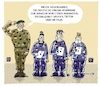 Cartoon: Verteidigungsfähigkeit (small) by markus-grolik tagged bundeswehr,verteidigung,sondervermoegen,schulden,militaer,beschaffungsamt,ausschreibungen,verschwendung,steuergelder,deutschland,verwaltung,gemehmigungsverfahren,intransparenz