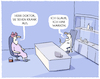 Cartoon: Warken... (small) by markus-grolik tagged gesundheit,gesundheitssystem,warken,gesundheitsministerin,krankenkassen,arzt,patienten,medikamente,beiträge,erhöhung