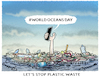 Cartoon: World Oceans Day (small) by markus-grolik tagged meer,verschmutz,verschmutztes,müll,world,oceans,day,plastik,mikroplastik,verschmutzung,meere,wasser