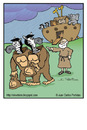 Cartoon: Cheaters (small) by Juan Carlos Partidas tagged ark noah animal zebra gorilla flood bible old testament genesis
