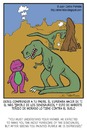 Cartoon: Disappointment (small) by Juan Carlos Partidas tagged barney dinosaur disappointment rex parents son family tiranosaur